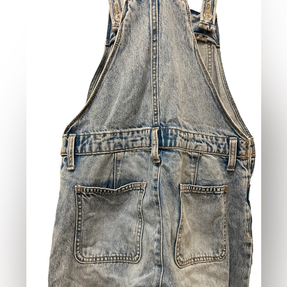 ✨SOLD✨ Old Navy Overalls Light Wash Skinny Girls Jeans XL 14-16 - Picture 6 of 9